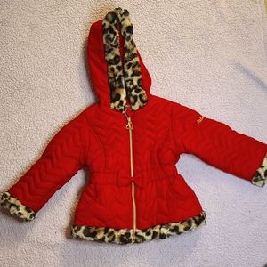 Pistachio Winter Puffer for Toddler Girl